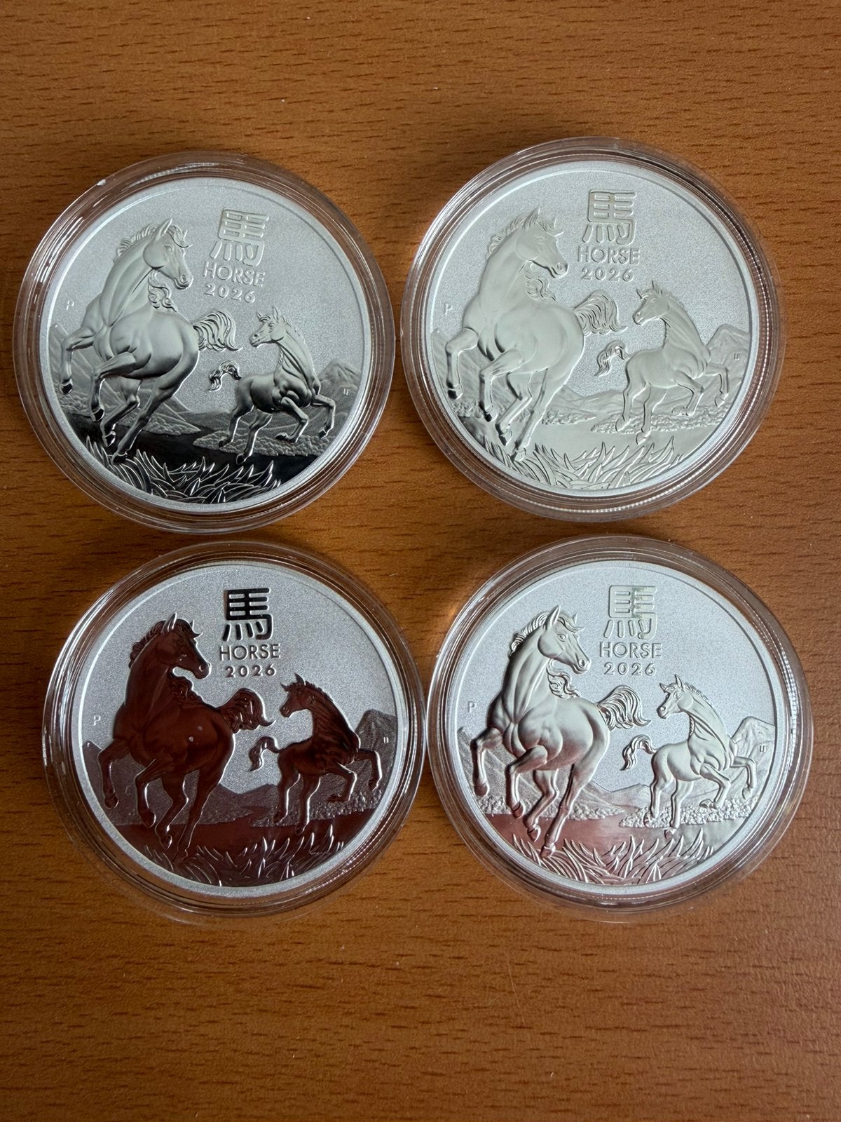 Lunar 3.horse 2026  1 oz zilver, Ophalen of Verzenden, Zilver