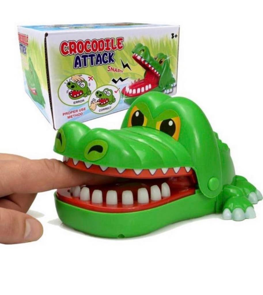Crocodile Attack Bijtende Krokodil Tanden NIEUW spelletje, Nieuw, Ophalen of Verzenden, H, H