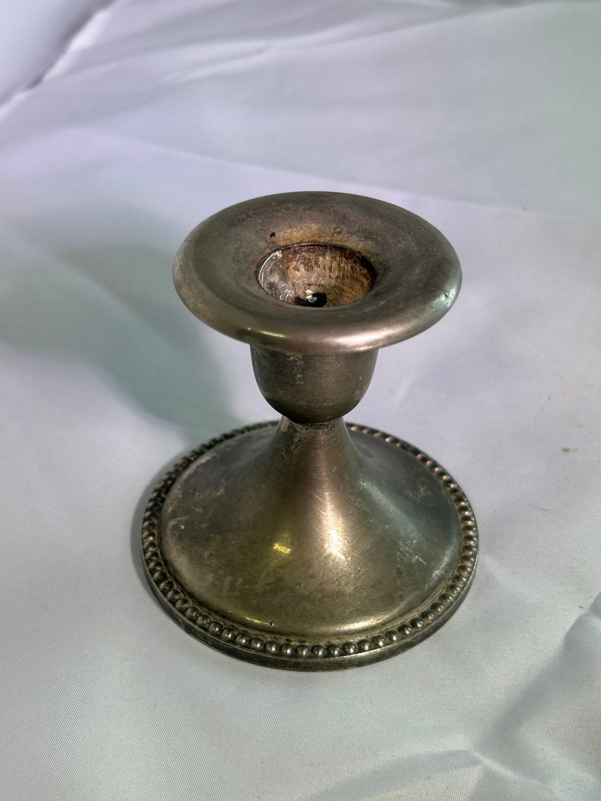 Vintage Brama Kandelaar made in Germany, Ophalen, Koper of Brons