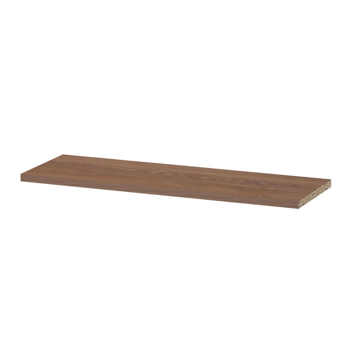Ikea Billy planken 76x26 bruin walnootpatroon 2x, Ophalen of Verzenden, Zo goed als nieuw