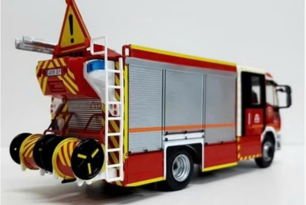 Iveco Magirus FF160E32W Spaanse Brandweer schaal 1/43, Hobby en Vrije tijd, Modelauto's | 1:43, Verzenden, Nieuw, Bus of Vrachtwagen