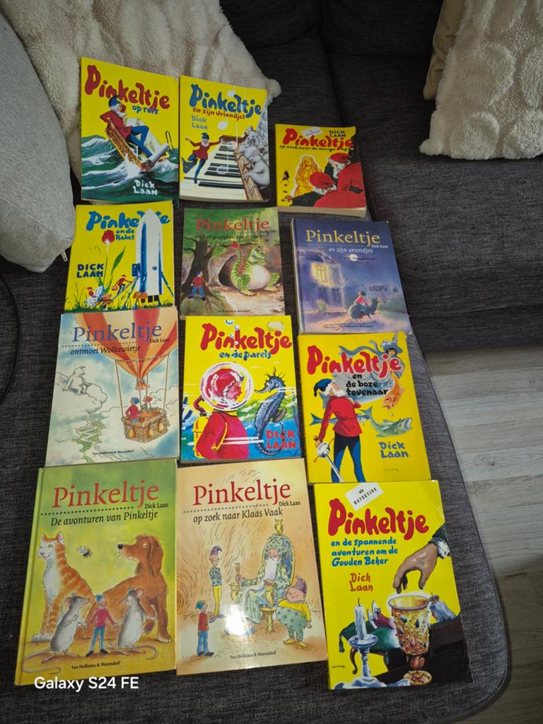 Grote collectie Pinkeltje boeken van Dick Laan, Ophalen of Verzenden, Gelezen, Dick Laan, Sprookjes