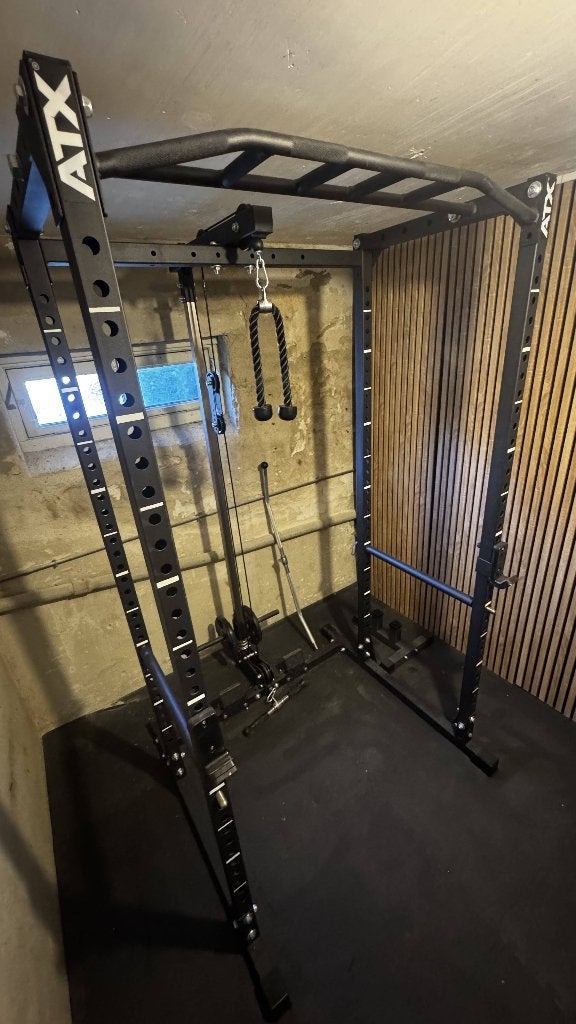 ATX Power Rack met pulley, Ophalen, Benen, Krachtstation, Zo goed als nieuw