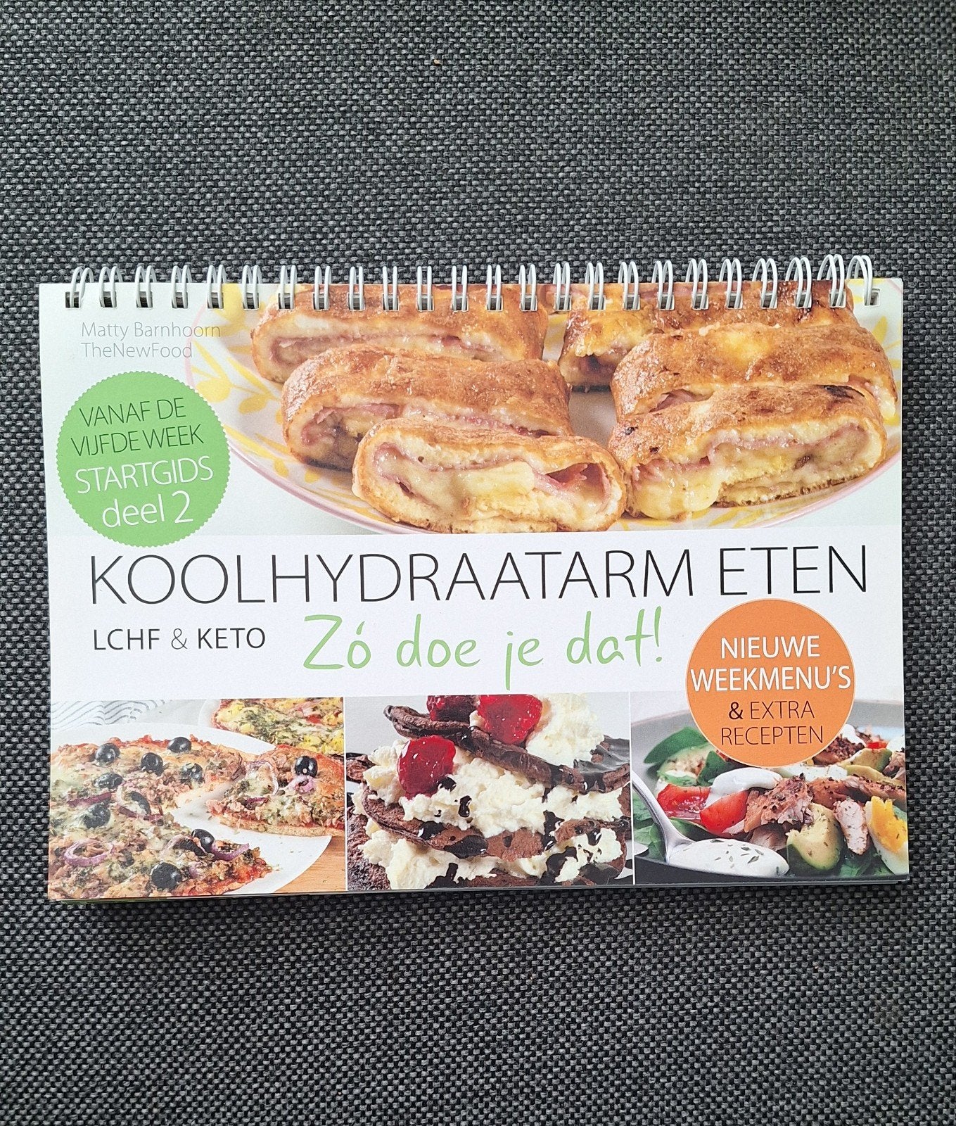 Koolhydraatarm Eten: Zo doe je dat! Deel 2 - Matty Barnhoorn, Ophalen of Verzenden, Zo goed als nieuw, Dieet en Voeding, Matty Barnhoorn