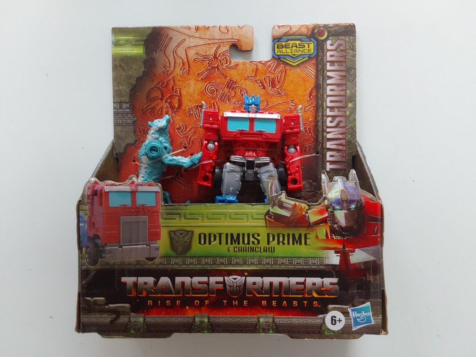 Transformers Rise of the Beasts Optimus Prime & Chainclaw🆕️, Verzamelen, Overige generaties, Ophalen of Verzenden, Nieuw, Autobots