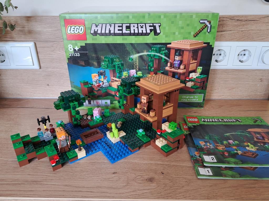 Lego 21133 Minecraft The Witch Hut, Gebruikt, Minecraft, Ophalen of Verzenden, Complete set