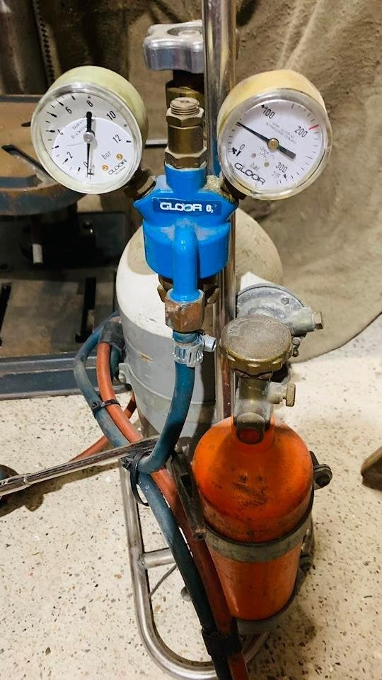 Gloor HS4 propaan soldeerset, Ophalen, Gebruikt, Overige typen, Overige merken