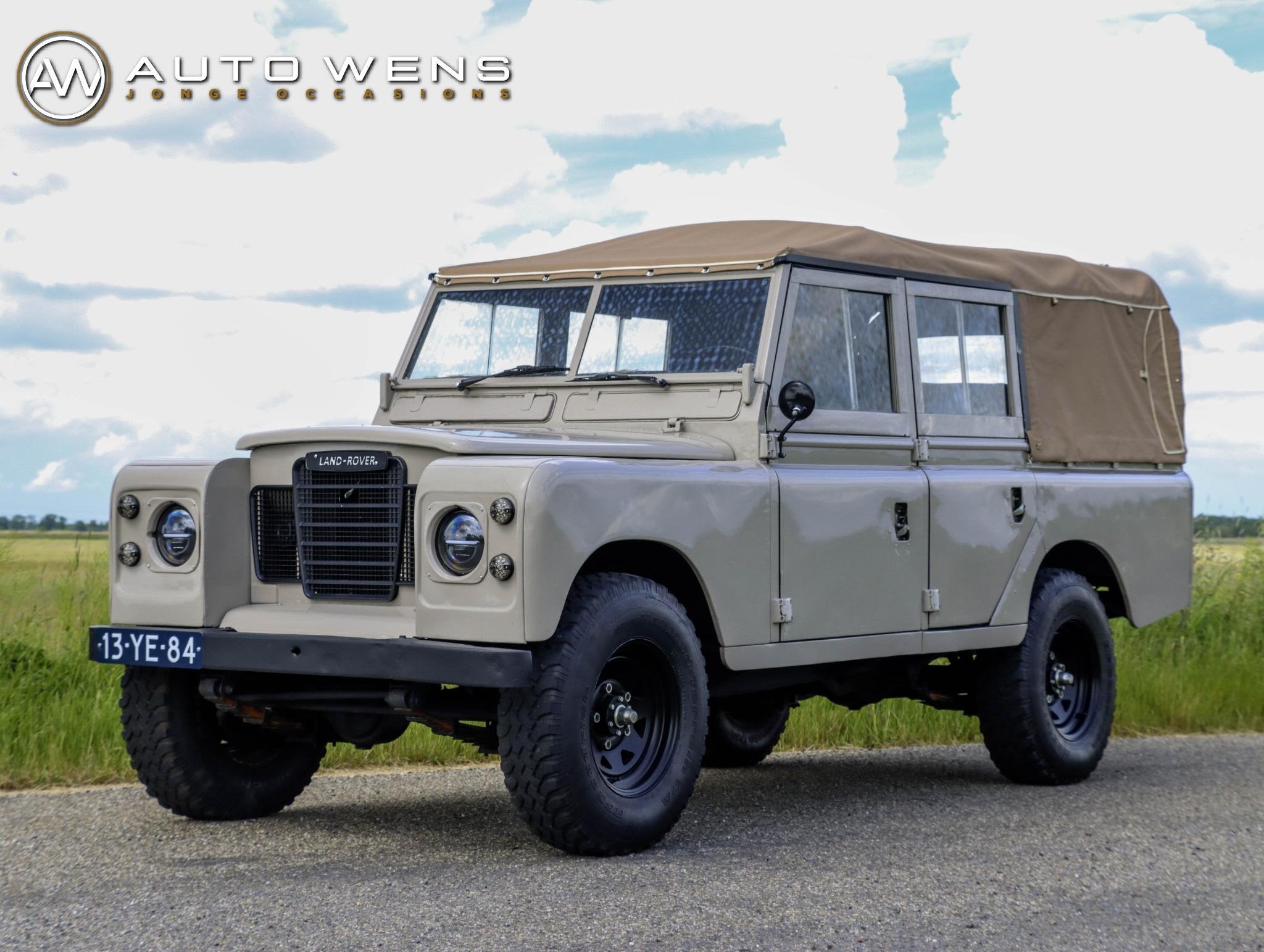 Land Rover 109 Santana 109 Gerestaureerd | Belastingvrij | O, Auto's, Stof, Overige modellen, 4 cilinders, Bruin
