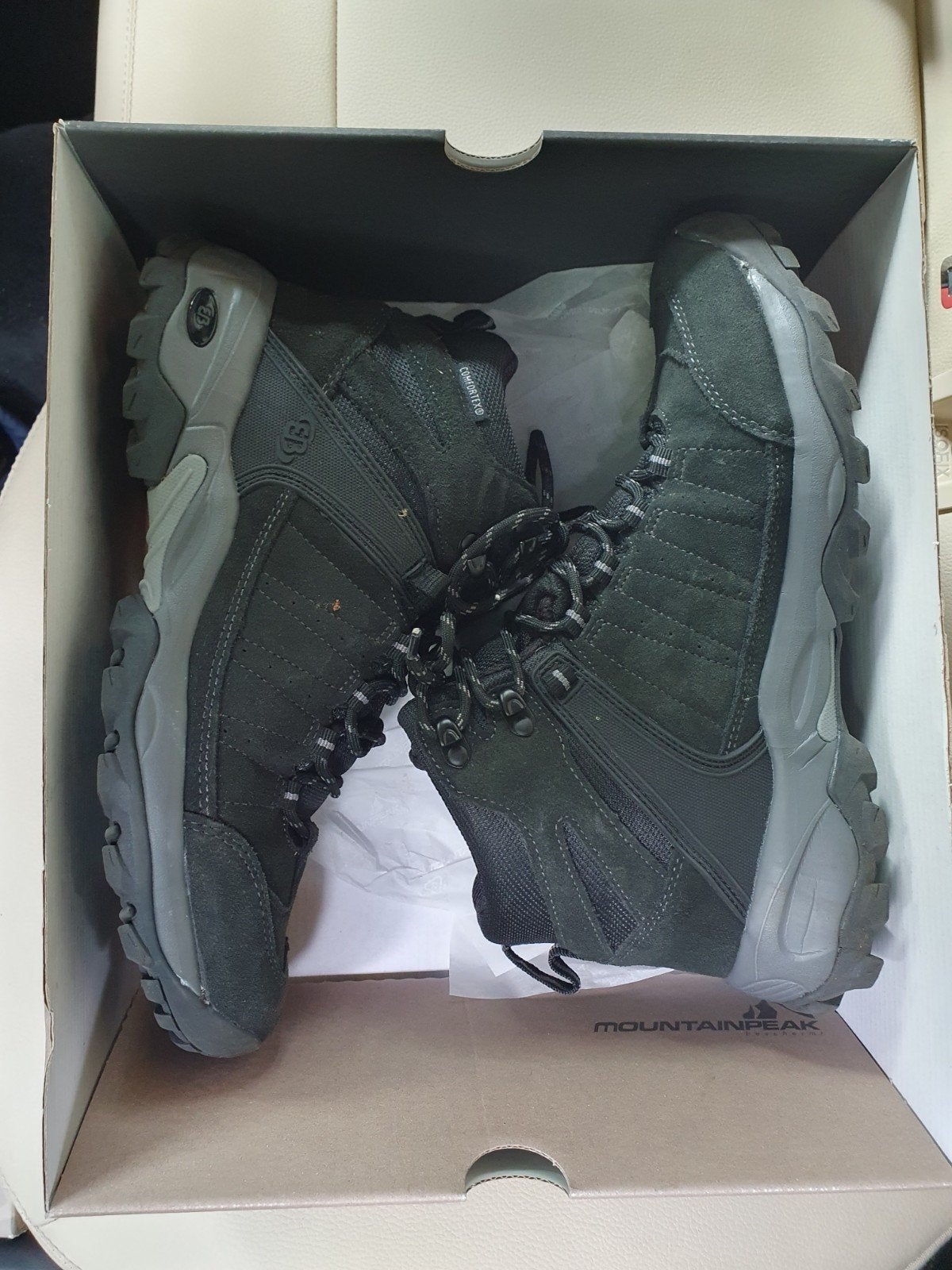 Brutting Heren Wandelschoenen Zwart maat 43, Sport en Fitness, Bergsport en Wandelen, Ophalen of Verzenden, Zo goed als nieuw