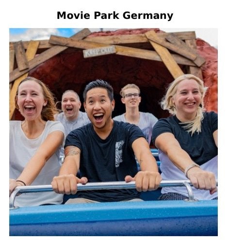 Kaartje Moviepark Duitsland, Tickets en Kaartjes, Eén persoon, Januari