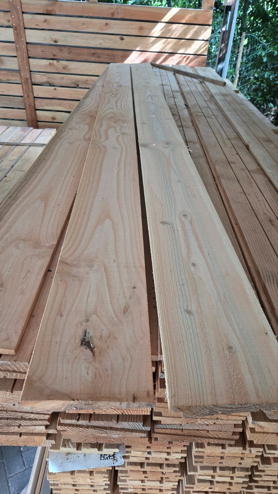 Zweeds rabat Douglas 3m lang 160x12/26, Doe-het-zelf en Verbouw, Hout en Planken, Ophalen, 25 tot 50 mm, Nieuw, 250 tot 300 cm