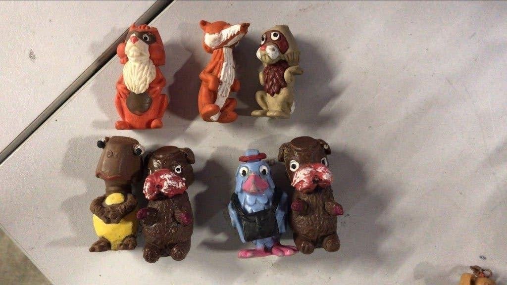 Fabeltjeskrant figuren vintage WD-028, Ophalen of Verzenden, Gebruikt