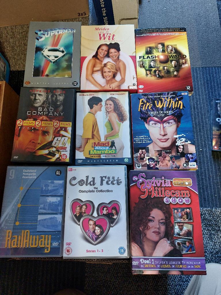 Partij Dvd's., Alle leeftijden, Ophalen of Verzenden, Gebruikt, Boxset