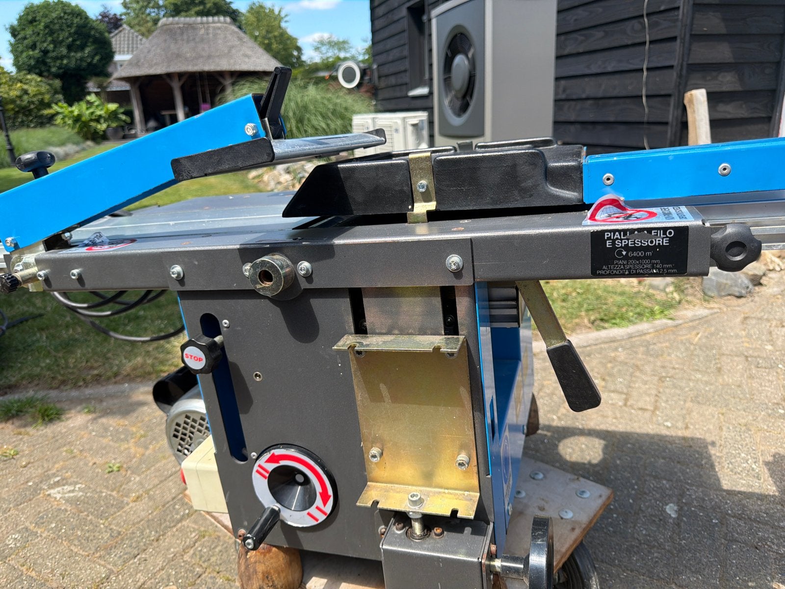 CE-MA schaafmachine - van dikte bank 230V, Ophalen, Gebruikt, 70 mm of meer, Overige typen