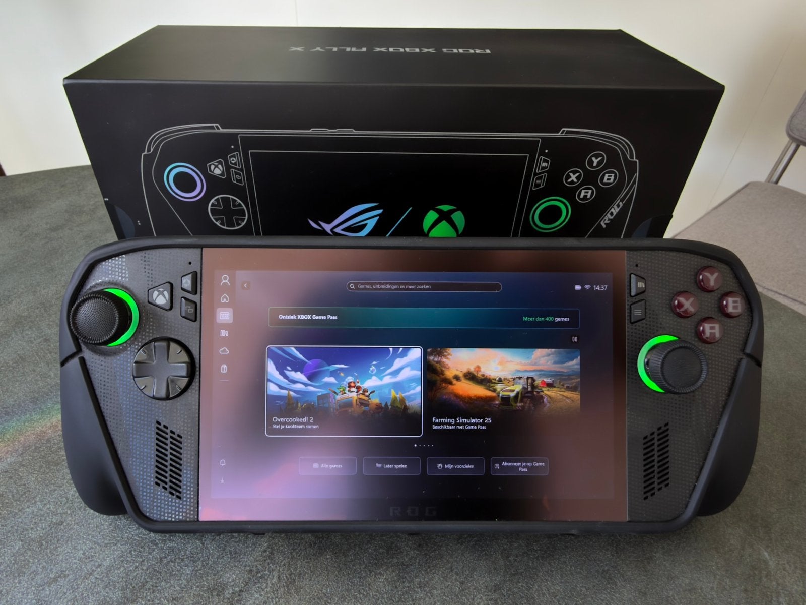 ROG Xbox Ally X + Killswitch Case + Oplader, Ophalen, Zo goed als nieuw