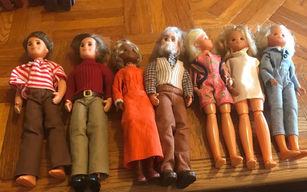 Barbie poppen Sun Shine Family, Ophalen of Verzenden, Gebruikt, Pop