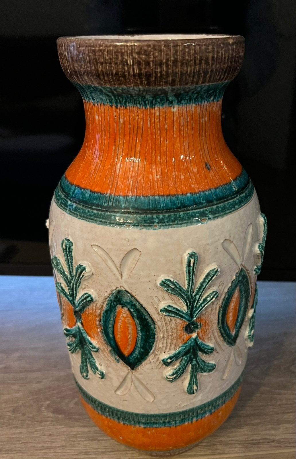 Vintage Vaas - Italiaans Keramiek, Huis en Inrichting, Woonaccessoires | Vazen, Ophalen of Verzenden