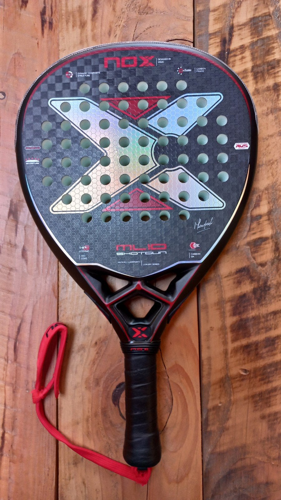 Zo goed als nieuwe nox ML10 shotgun padelracket, Ophalen of Verzenden, Zo goed als nieuw, Padelracket