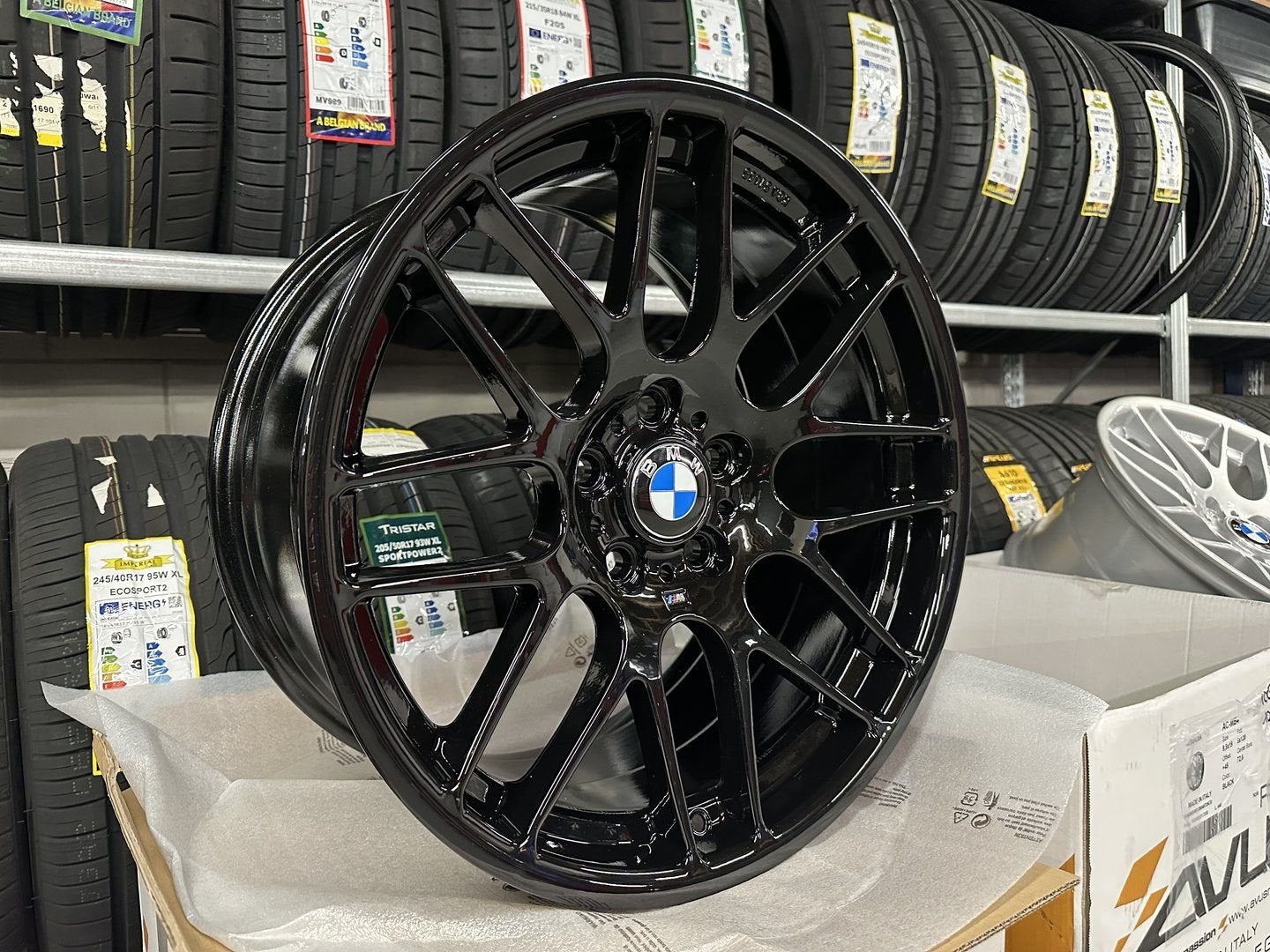 NIEUW 18inch BMW Black CSL Style Velgen! E46F20F30E90Z3Z4E87, 18 inch, -, -, Banden en Velgen