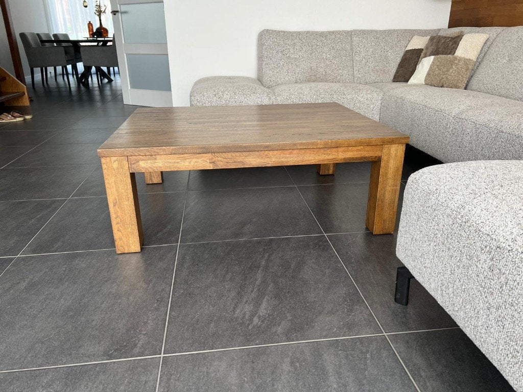 Salontafel, Ophalen, 100 tot 150 cm, Eikenhout, 50 tot 100 cm