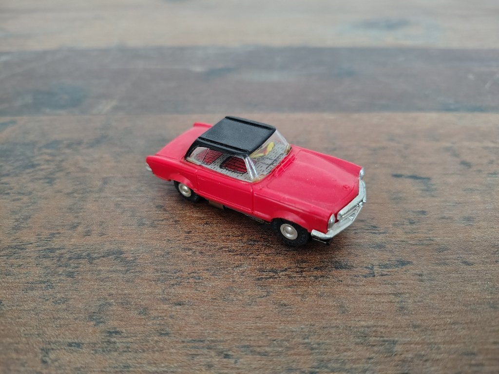 Mercedes 230SL / Faller AMS / Slotcar / Racebaan, Ophalen of Verzenden, Gebruikt, Elektrisch, Carrera