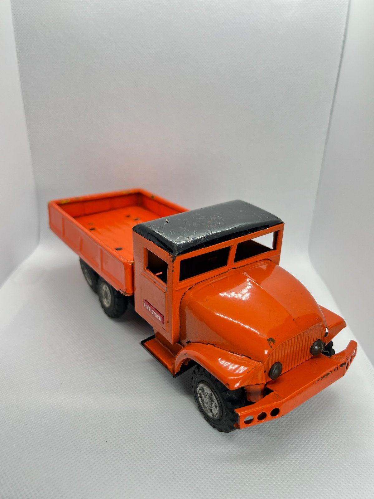 Vintage Haji (Mansei Toys) Live Stock Vrachtwagen, Ophalen of Verzenden, Gebruikt