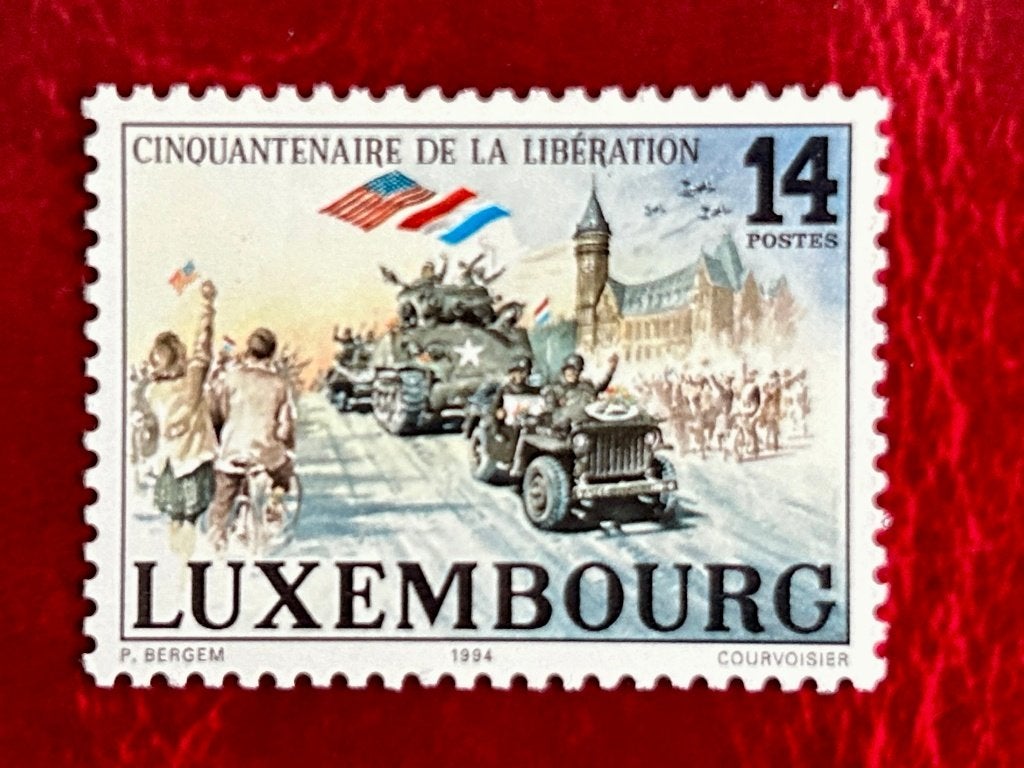 50 jaar bevrijding - Luxemburg - 1994, Verzenden, Luxemburg, Postfris