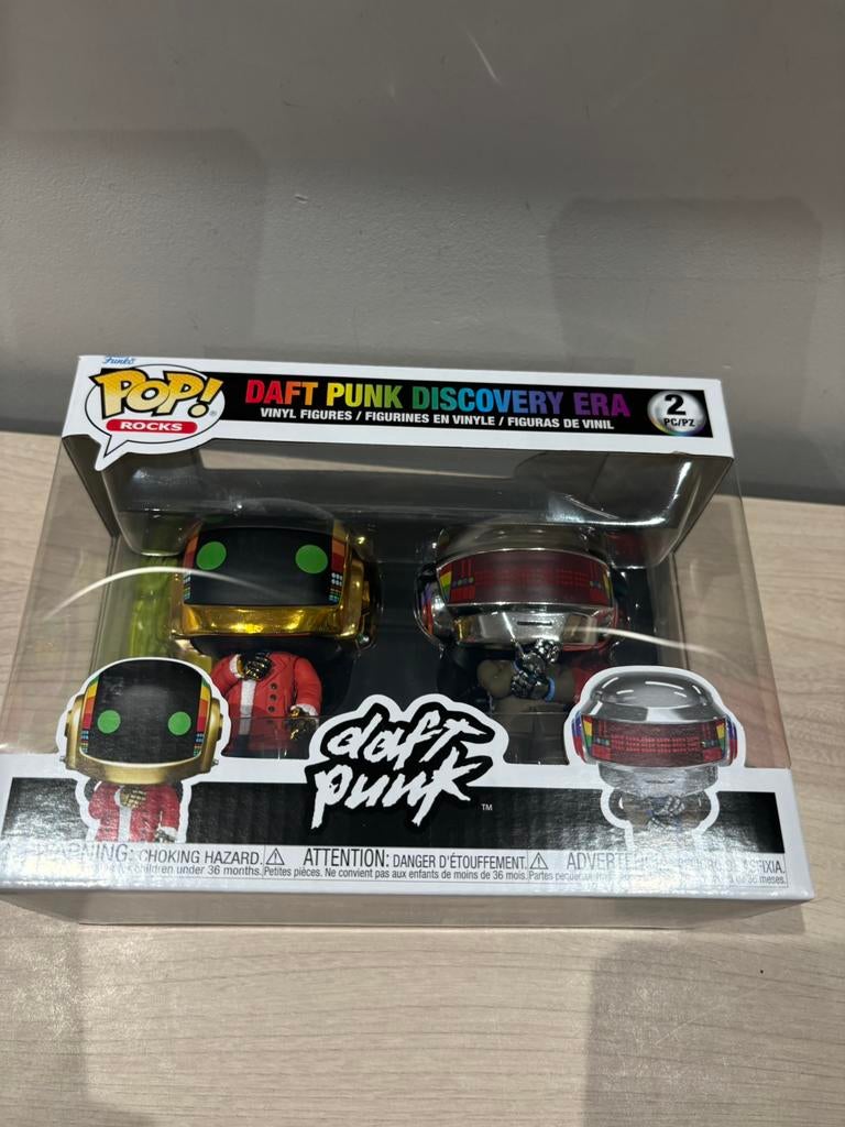 Funko Pop! Rocks Daft Punk Discovery Era 2-Pack Figures, Funko Europe, Ophalen of Verzenden, Zo goed als nieuw, 4th floor, 1 Queen Caroline St, London W6 9YN, Verenigd Koninkrijk