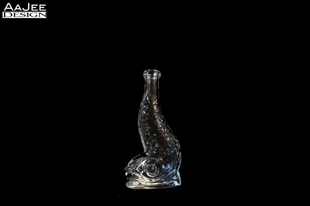 Vintage viskaraf – Carafe Poisson – Koi Fish Decanter, Antiek en Kunst, Ophalen of Verzenden