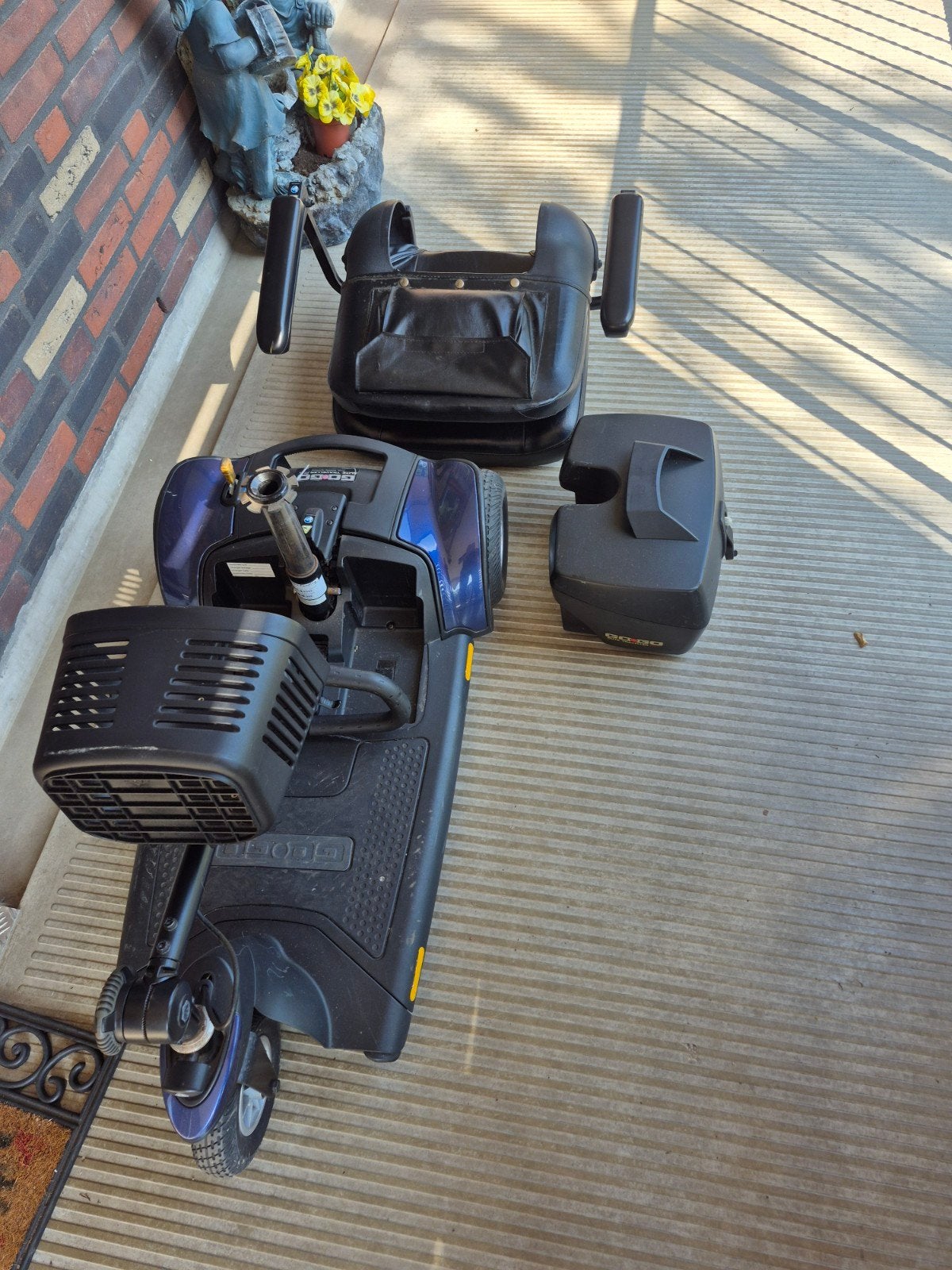 Inklapbare scootmobile., Ophalen of Verzenden, 10 km/u of minder