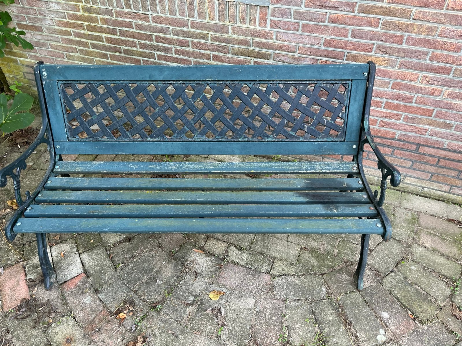 Tuinbank, Tuin en Terras, Ophalen, Gebruikt, Hout
