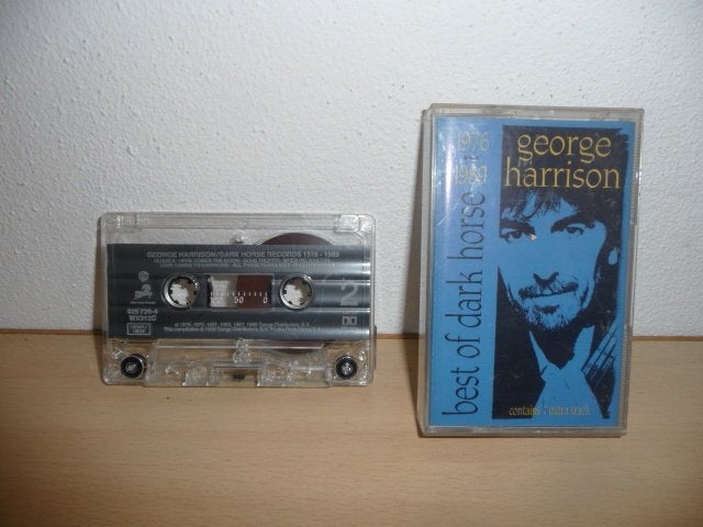 george harrison best of dark horse, Gebruikt, 1 bandje, Ophalen of Verzenden, Origineel