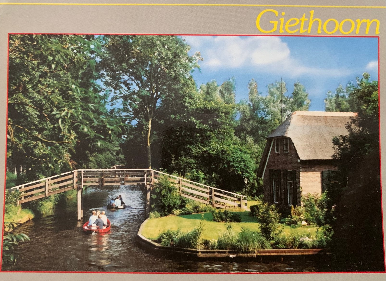 Giethoorn., Ophalen of Verzenden, Gelopen, Overijssel
