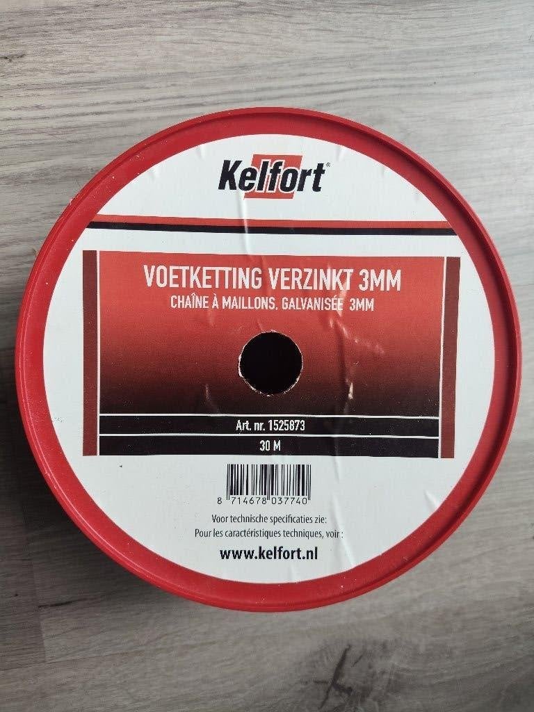 Kelfort Voetketting 3MM, Ophalen of Verzenden, Nieuw