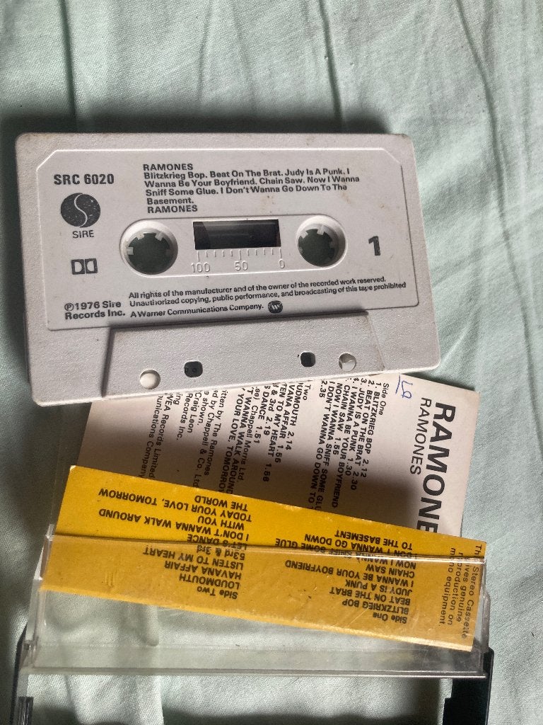 Cassette Ramones, Ophalen of Verzenden, Gebruikt