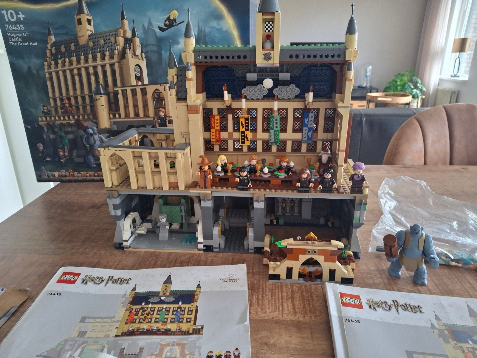 harrypotter  hogwarts castle, Ophalen, Zo goed als nieuw, Complete set, Harry Potter