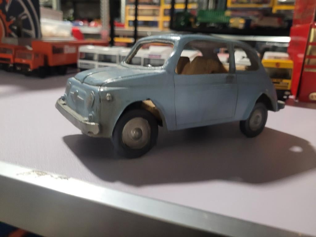 Fiat 500 cabrio, Hobby en Vrije tijd, Modelauto's | 1:18, Maisto, Auto, Burago, Ophalen of Verzenden