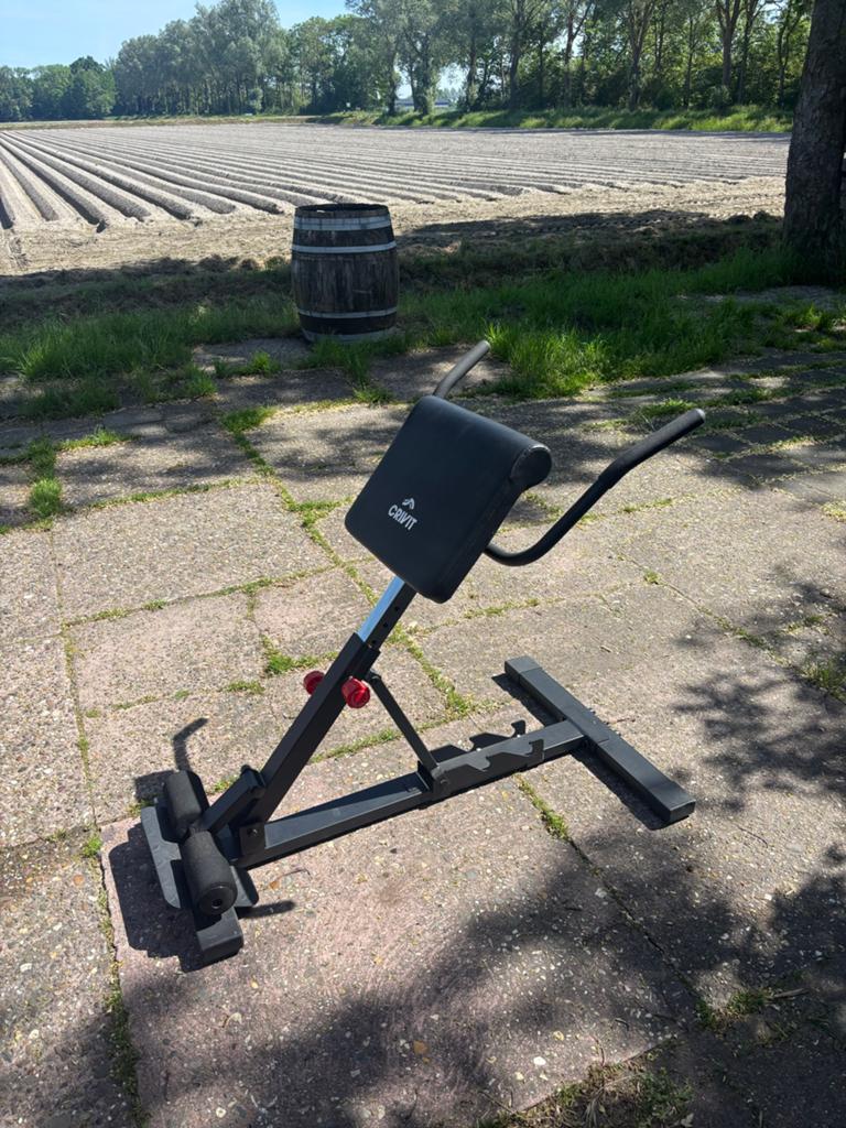 Crivit Fitnessbank voor rugspieroefeningen, Ophalen, Gebruikt, Buik, Fitnessbank
