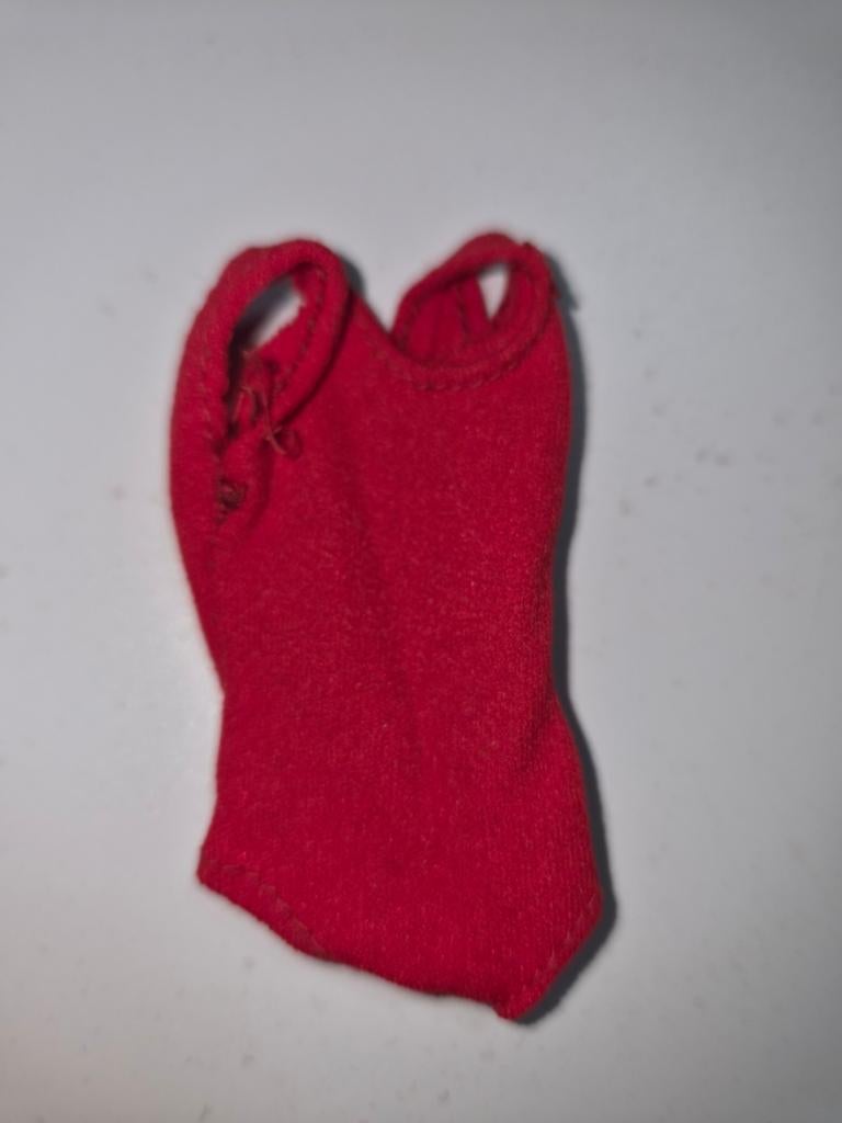 888 Barbie badpak rood, Ophalen of Verzenden
