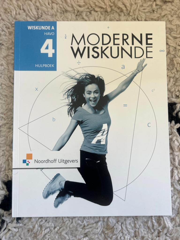 Moderne Wiskunde A HAVO 4 Hulpboek - Noordhoff, Boeken, Ophalen of Verzenden, Zo goed als nieuw, HAVO, Wiskunde A
