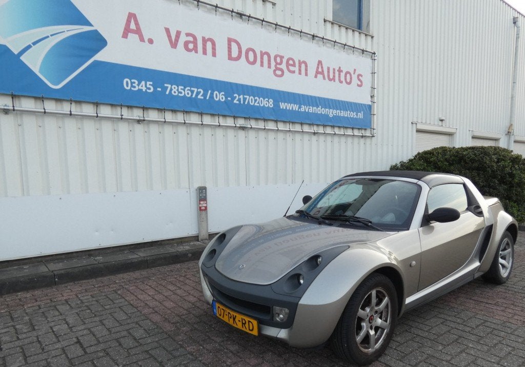 Smart ROADSTER 0.7 Automaat,APK 20-03-2027,Recent onderhoud, Automaat, Achterwielaandrijving, Gebruikt, 82 pk