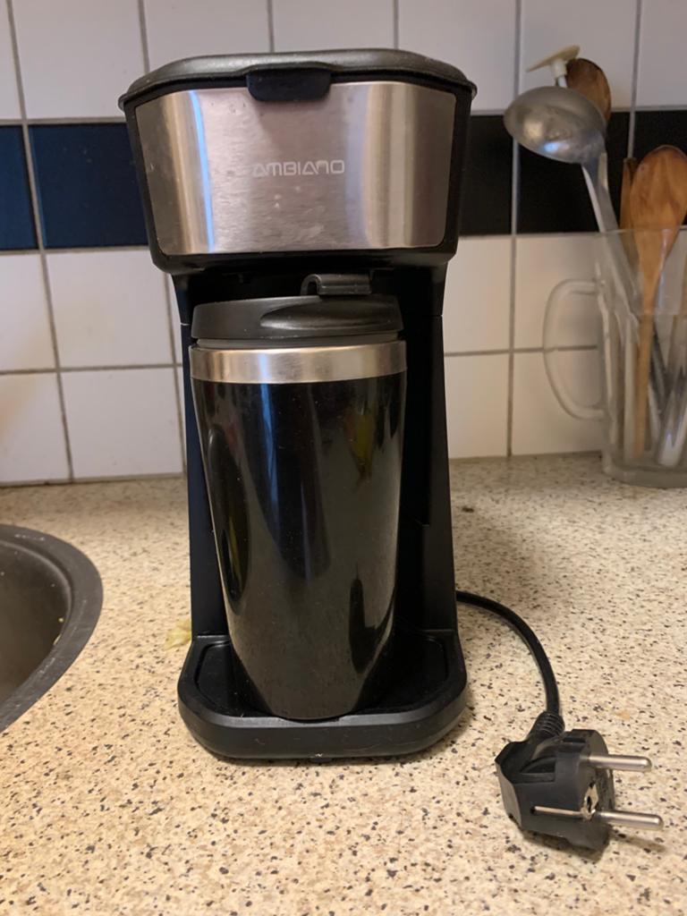 Koffie to go coffee machine, Gebruikt, Koffiemachine, Gemalen koffie, Ophalen of Verzenden