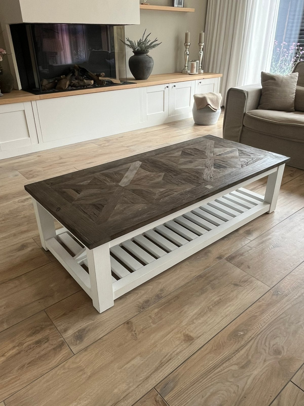 Riviera Maison salontafel Chateau Chassigny, Ophalen, 100 tot 150 cm, 50 tot 100 cm, Zo goed als nieuw