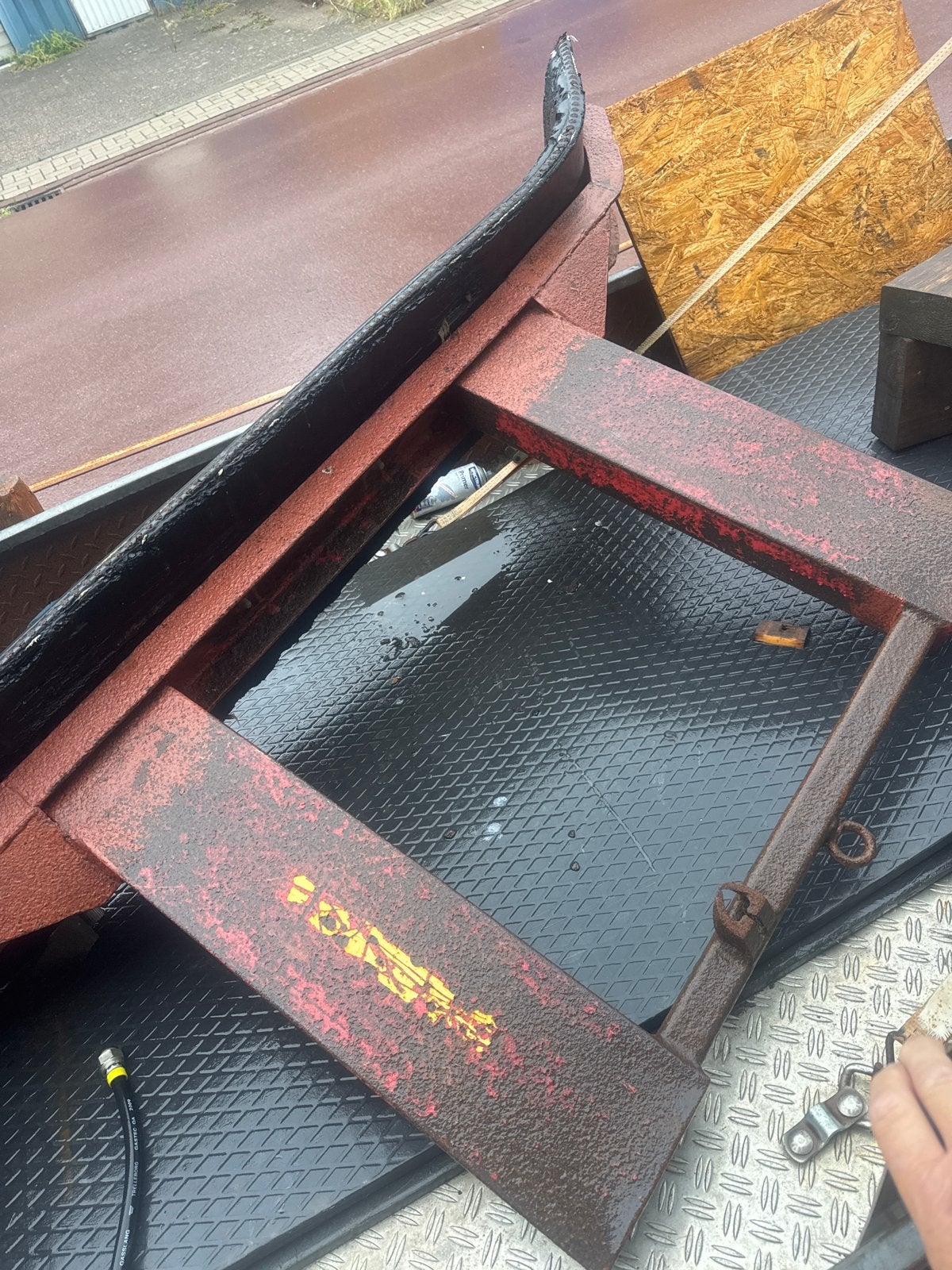 Flap  voor shovel heftruck, Ophalen, Gebruikt, Overige typen