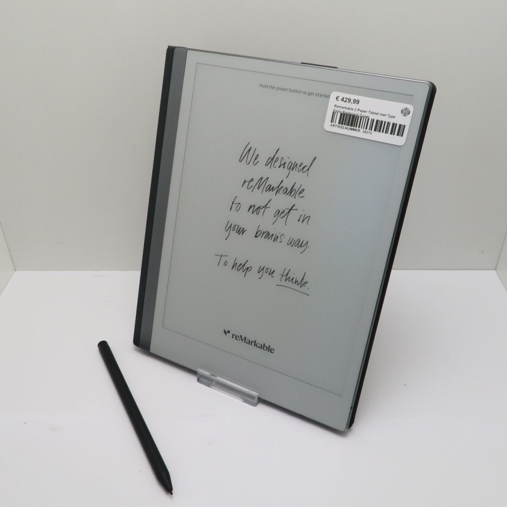 Remarkable 2 Paper Tablet met Type Folio Keyboard Cover, Remarkable, Zo goed als nieuw, Support@remarkable.com, ReMarkable AS,
Fridtjof Nansens vei 12,
0369 Oslo,
Norway