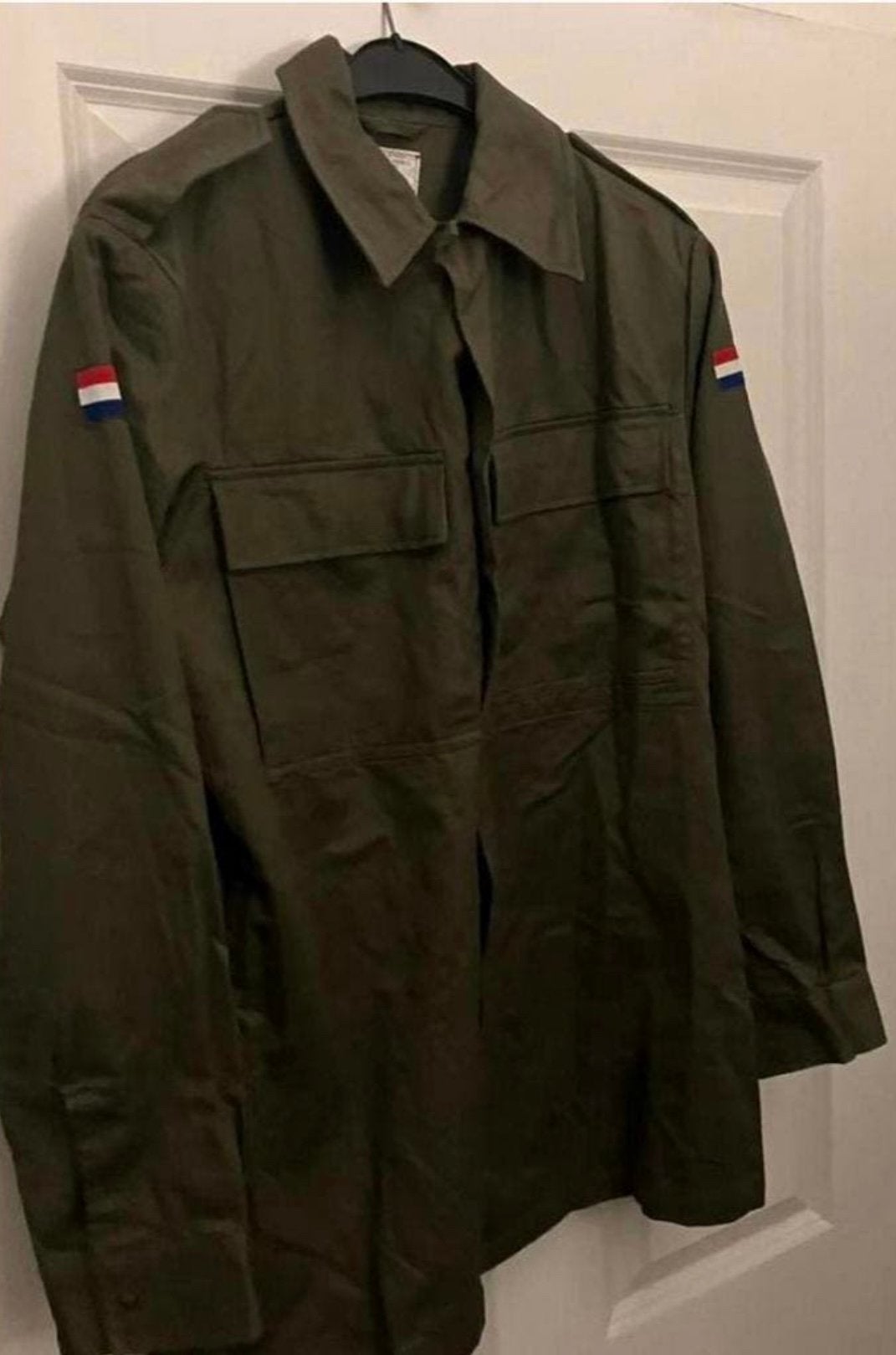 KL DE BOOG JAS met drukknopen ,MAAT 92,Z.G.A.N…, Ophalen of Verzenden, Landmacht, Nederland, Kleding of Schoenen