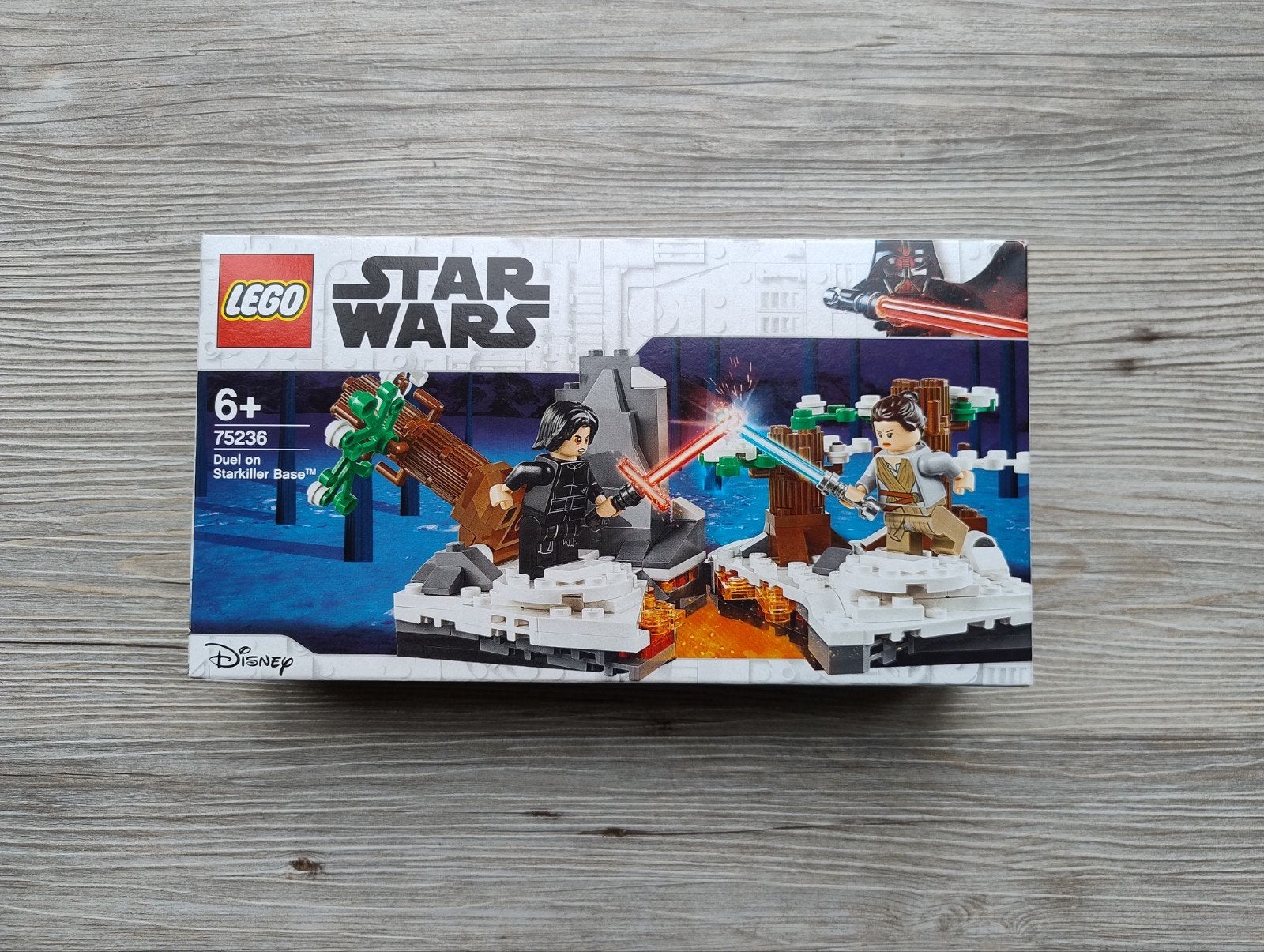Lego Star Wars 75236. Duel on Starkiller Base, Lego, Ophalen of Verzenden, Zo goed als nieuw, Compleet