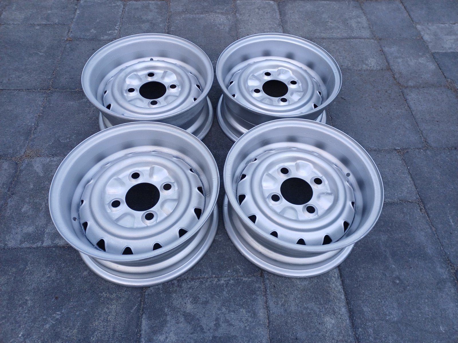 CMS BORRANI VELGEN 4X130 LANCIA FULVIA RALLY LANCIA FLAVIA, Ophalen, 14 inch, Gebruikt, 185 mm