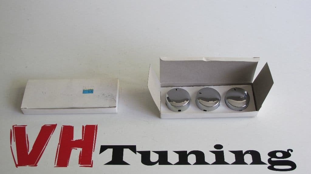NIKEN EU AGF3 CR VW Golf 3 chroome airco knoppen rond, Ophalen of Verzenden