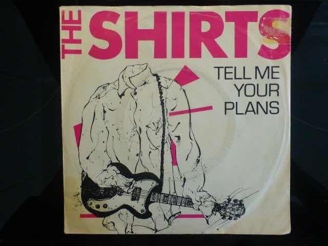 The Shirts. Tell me your plans. / Cyrinda., Gebruikt, 7 inch, Single, Ophalen of Verzenden